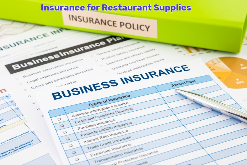 Restaurant Supplies Insurance