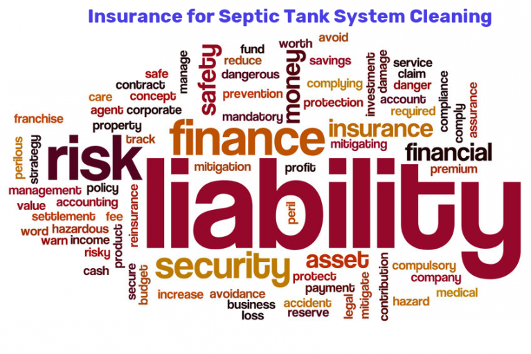 Septic Tank System Cleaning insurance cost and types of policies
