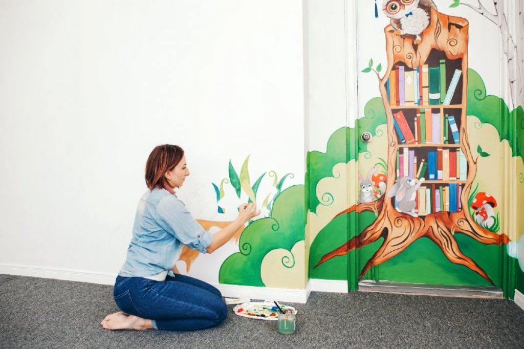 Residential mural painting businesses